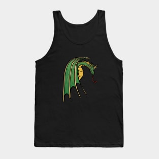 Green Dragon Tank Top